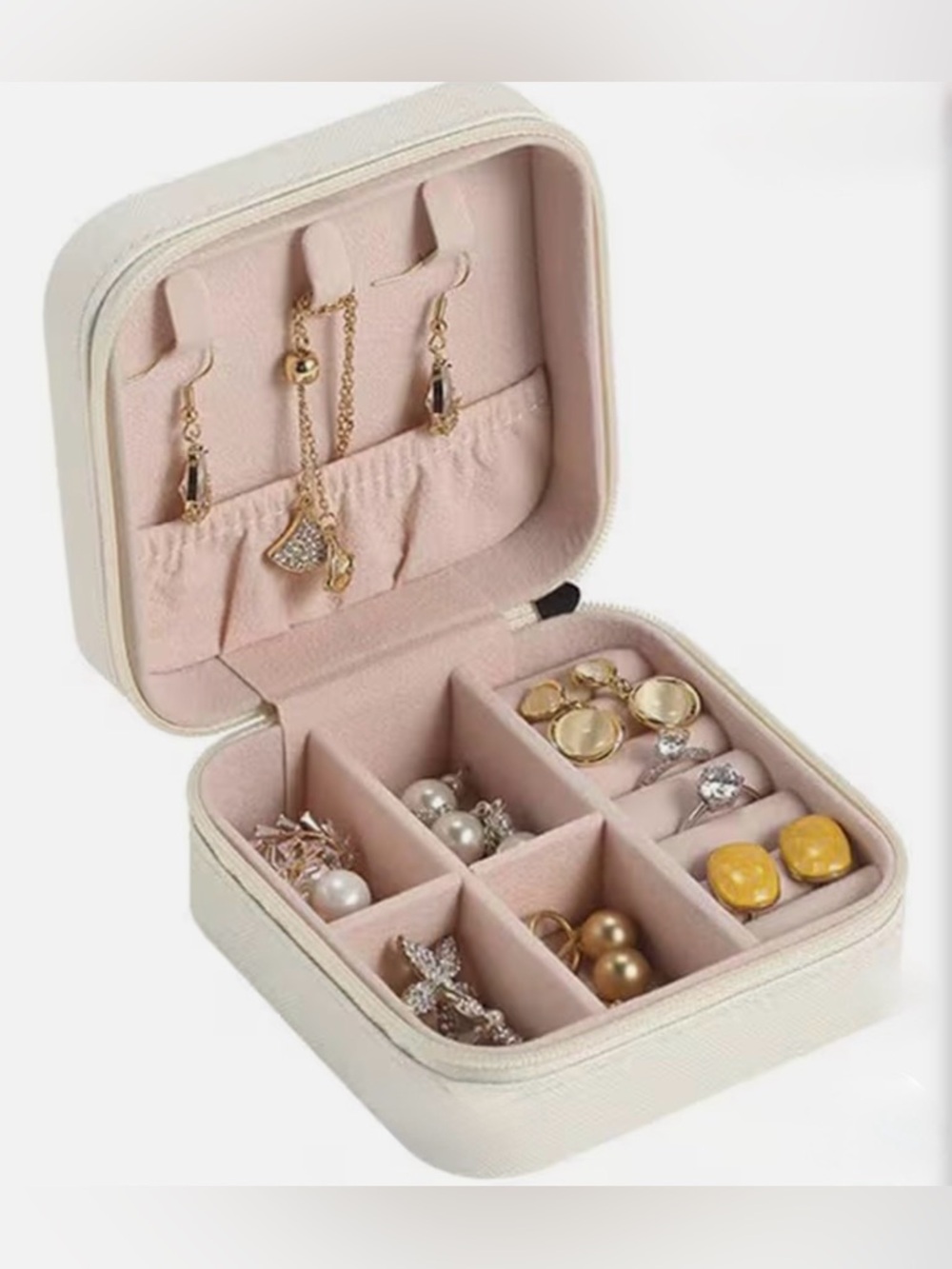 NWT~ Jewelry Box Organizer~ Customizable ~ White